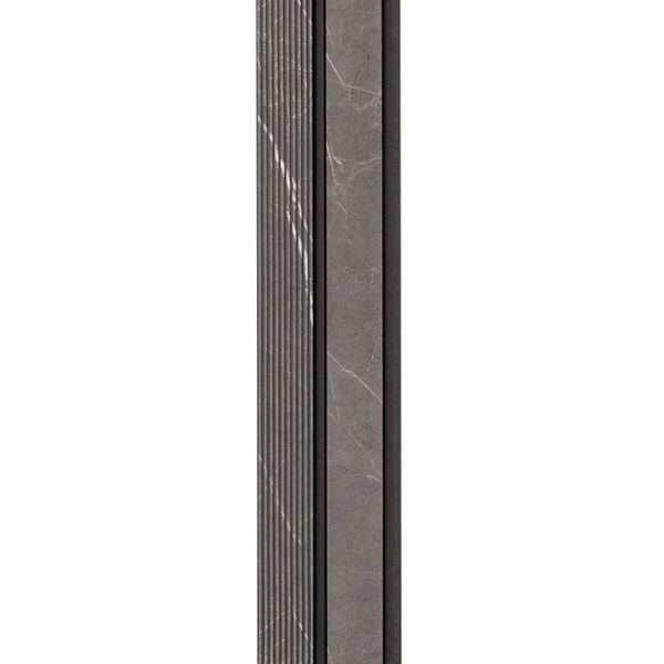 Рейка декоративна PS 2900х118х12мм Сірий мармур SW-00001751 SW-00001751 фото
