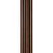 Рейка декоративная PS 2900х117х12мм Темный орех с золотом SW-00002131- SW-00002131 фото 13