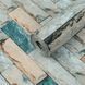 Самоклеючі шпалери 2800х500х1,5мм Бірюзова катеринославська цегла (D) SW-00001943 SW-00001943 фото 10