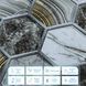 Декоративная ПВХ плитка на самоклейке 275х285х4мм Соты, цена за 1 шт. (СПП-500) SW-00000524 SW-00000524 фото 4