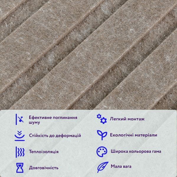 Звукоизоляционная панель 600х600х9мм Коричневая SW-00002706 SW-00002706 фото