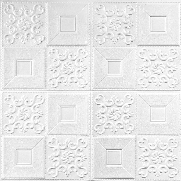 Самоклеющаяся декоративная потолочно-стеновая 3D панель фигуры 700x700x4мм (114) SW-00000006 SW-00000006 фото